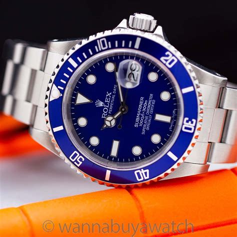 rolex 16610 introduction|rolex 16610 blue bezel.